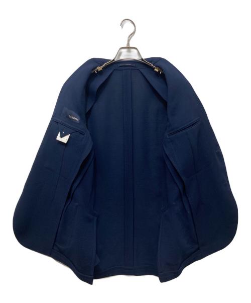 LARDINI（ラルディーニ）LARDINI (ラルディーニ) 段返り3Bアンコンジャケット ネイビー サイズ:SIZE 44の古着・服飾アイテム
