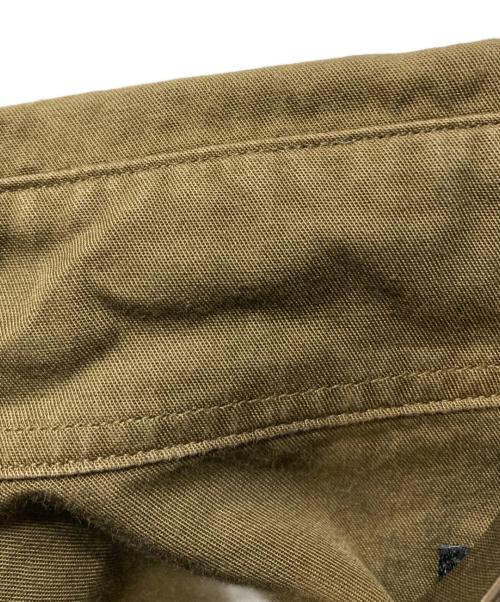 JIL SANDER（ジルサンダー）JIL SANDER (ジルサンダー) ストレッチシャツ カーキ サイズ:42の古着・服飾アイテム