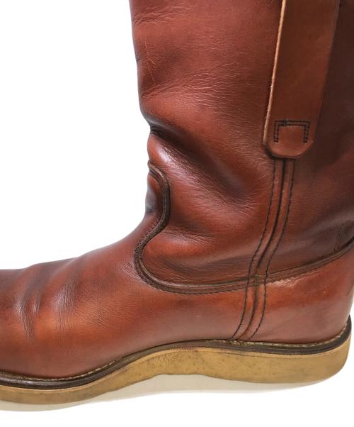 RED WING（レッドウィング）RED WING (レッドウィング) ペコスブーツ ブラウン サイズ: 9 Eの古着・服飾アイテム