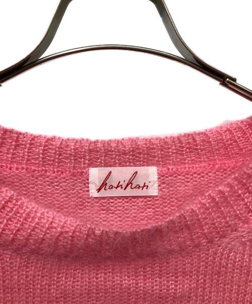 HATIHATI（ハチハチ）HATIHATI (ハチハチ) キッドモヘヤシルクプルオーバー ピンク サイズ:FREEの古着・服飾アイテム