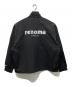 renoma (レノマ) ハーフジップナイロンプルオーバー ブラック サイズ:SIZE M：13000円