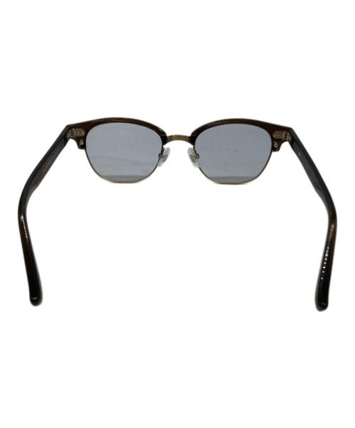 STEADY（ステディ）STEADY (ステディ) 伊達眼鏡 STD-90 ブラウン サイズ:50□21-145の古着・服飾アイテム