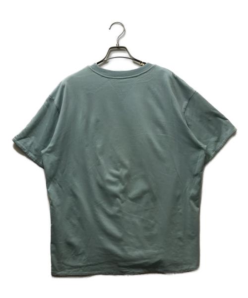 BOTTEGA VENETA（ボッテガベネタ）BOTTEGA VENETA (ボッテガベネタ) ダブルフェイスTシャツ ブルー サイズ:Sの古着・服飾アイテム