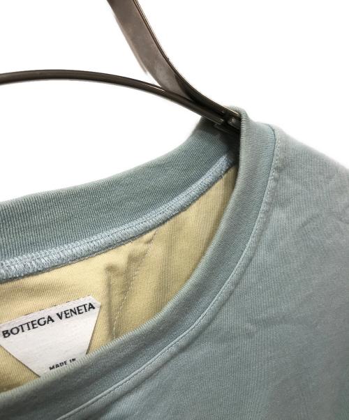 BOTTEGA VENETA（ボッテガベネタ）BOTTEGA VENETA (ボッテガベネタ) ダブルフェイスTシャツ ブルー サイズ:Sの古着・服飾アイテム