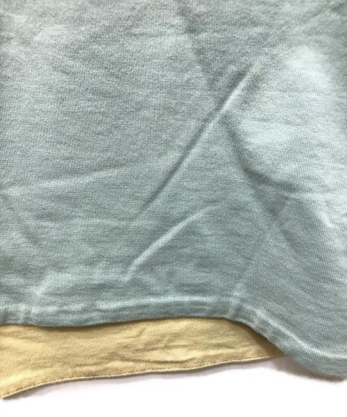 BOTTEGA VENETA（ボッテガベネタ）BOTTEGA VENETA (ボッテガベネタ) ダブルフェイスTシャツ ブルー サイズ:Sの古着・服飾アイテム