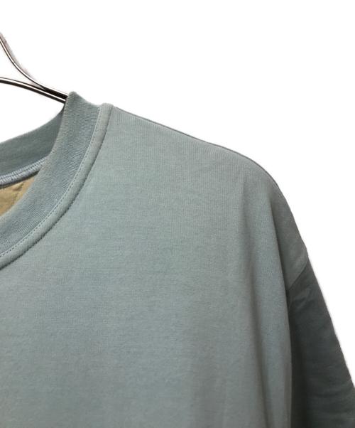 BOTTEGA VENETA（ボッテガベネタ）BOTTEGA VENETA (ボッテガベネタ) ダブルフェイスTシャツ ブルー サイズ:Sの古着・服飾アイテム