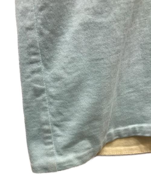 BOTTEGA VENETA（ボッテガベネタ）BOTTEGA VENETA (ボッテガベネタ) ダブルフェイスTシャツ ブルー サイズ:Sの古着・服飾アイテム