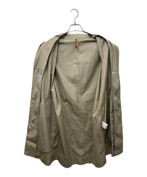 PAUL SMITH（ポールスミス）Paul Smith (ポールスミス) THOMAS MASON ステンカラーコート ベージュ サイズ:SIZE Lの古着・服飾アイテム