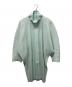 HOMME PLISSE ISSEY MIYAKE（オム プリッセ イッセイ ミヤケ）の古着「MONTHLY COLOR JANUARYコート」｜ミントグリーン