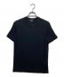 GIORGIO ARMANI（ジョルジオアルマーニ）の古着「アイコン VネックTシャツ 8NST53 SJP4Z」｜ブラック