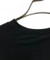 中古・古着 GIORGIO ARMANI (ジョルジオアルマーニ) アイコン VネックTシャツ 8NST53 SJP4Z ブラック サイズ:48 未使用品：12000円