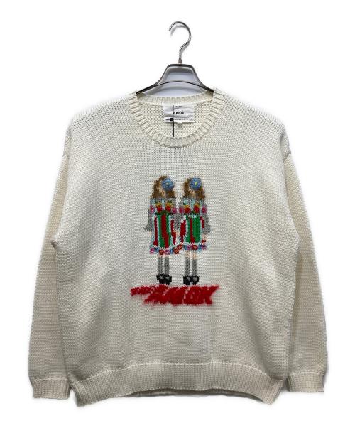amok（アモク）amok (アモク) TWINS KNIT ベージュ サイズ:M 未使用品の古着・服飾アイテム