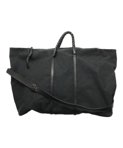 Kamaro'an（カマロアン）Kamaro'an (カマロアン) WOVEN DUFFLE BAG ブラックの古着・服飾アイテム