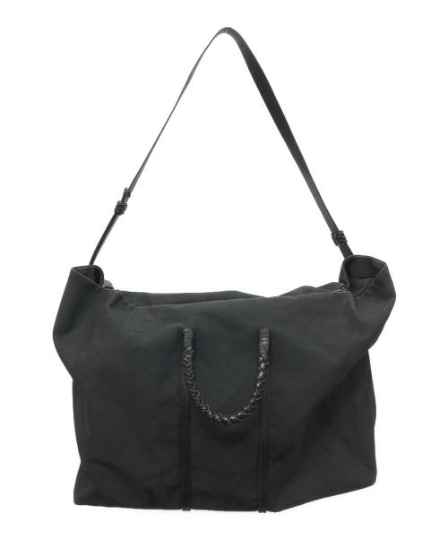 Kamaro'an（カマロアン）Kamaro'an (カマロアン) WOVEN DUFFLE BAG ブラックの古着・服飾アイテム