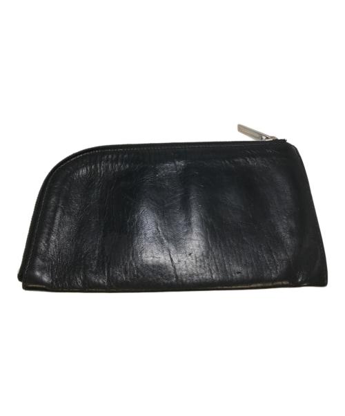 RICK OWENS（リックオウエンス）RICK OWENS (リックオウエンス) レザーポーチ ブラックの古着・服飾アイテム