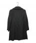 COMME des GARCONS COMME des GARCONS (コムデギャルソン コムデギャルソン) 丸襟 花柄ジャガード Aラインコート ブラック サイズ:Ｓ：27000円