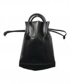 COMME des GARCONS COMME des GARCONSコムデギャルソン コムデギャルソン）の古着「巾着ハンドバッグ」｜ブラック