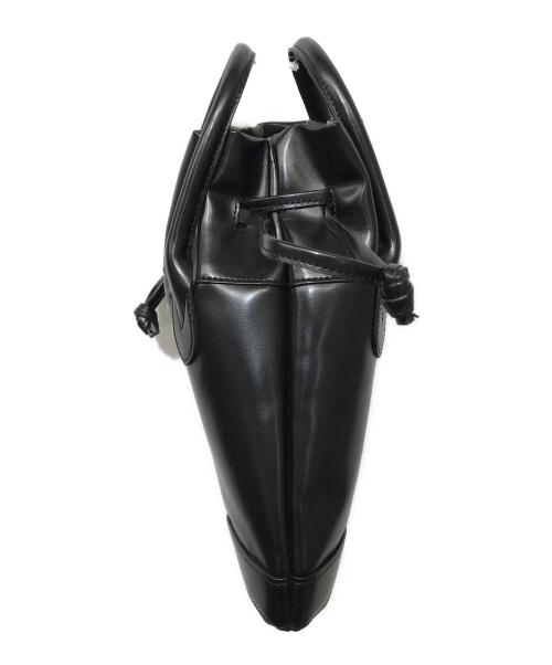 COMME des GARCONS COMME des GARCONS（コムデギャルソン コムデギャルソン）COMME des GARCONS COMME des GARCONS (コムデギャルソン コムデギャルソン) 巾着ハンドバッグ ブラックの古着・服飾アイテム