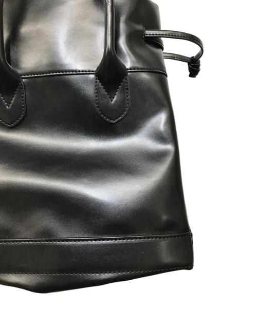 COMME des GARCONS COMME des GARCONS（コムデギャルソン コムデギャルソン）COMME des GARCONS COMME des GARCONS (コムデギャルソン コムデギャルソン) 巾着ハンドバッグ ブラックの古着・服飾アイテム