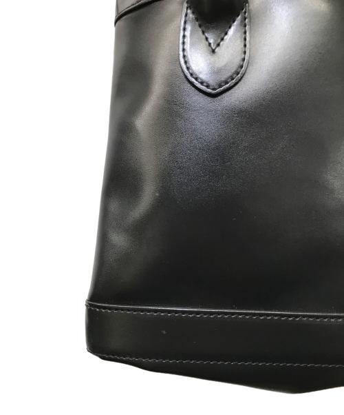 COMME des GARCONS COMME des GARCONS（コムデギャルソン コムデギャルソン）COMME des GARCONS COMME des GARCONS (コムデギャルソン コムデギャルソン) 巾着ハンドバッグ ブラックの古着・服飾アイテム