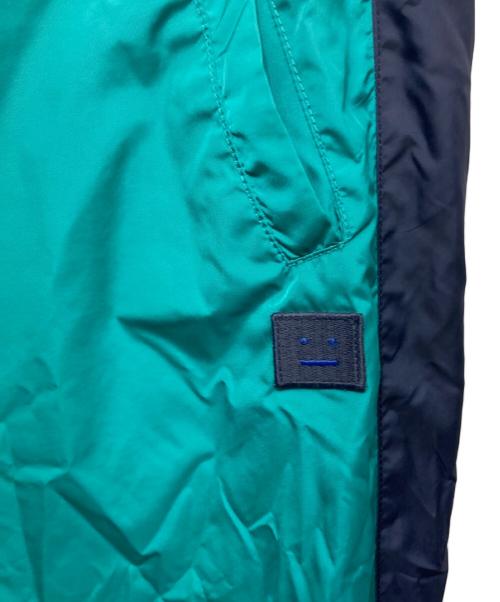 Acne studios（アクネ ストゥディオス）ACNE STUDIOS (アクネ ストゥディオス) ナイロントラックパンツ グリーン サイズ:SIZE Sの古着・服飾アイテム