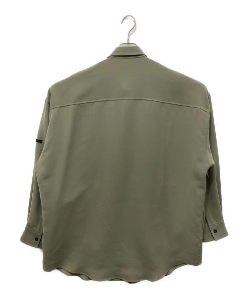 N.HOOLYWOOD（エヌ ハリウッド）N.HOOLYWOOD (エヌ ハリウッド) POCKET SHIRT オリーブ サイズ:40の古着・服飾アイテム
