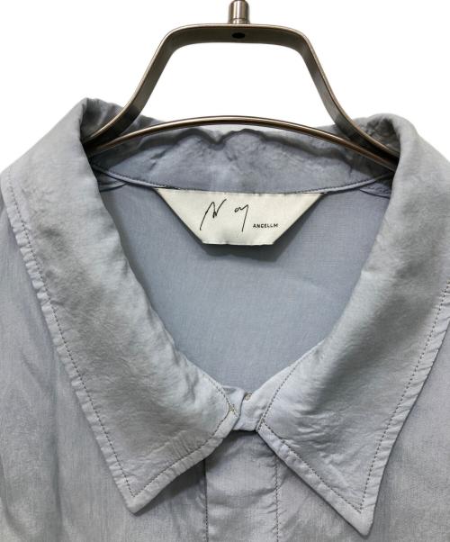 ANCELLM（アンセルム）ANCELLM (アンセルム) AGING EMBROIDERY SHIRT サックスブルー サイズ:2の古着・服飾アイテム