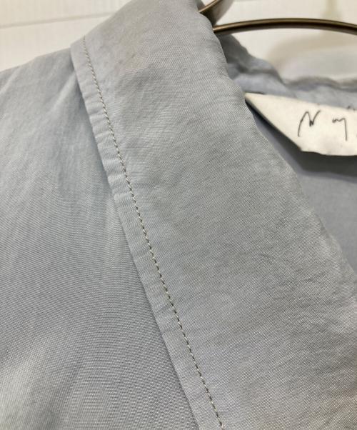 ANCELLM（アンセルム）ANCELLM (アンセルム) AGING EMBROIDERY SHIRT サックスブルー サイズ:2の古着・服飾アイテム