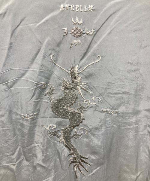 ANCELLM（アンセルム）ANCELLM (アンセルム) AGING EMBROIDERY SHIRT サックスブルー サイズ:2の古着・服飾アイテム