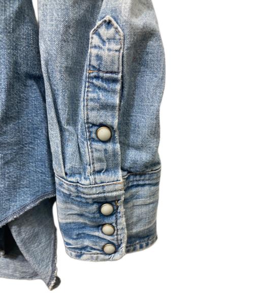 Ron Herman（ロンハーマン）Ron Herman (ロンハーマン) Denim Western Shirt ブルー サイズ:XLの古着・服飾アイテム