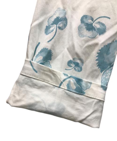 Christian Dior BOUTIQUE（クリスチャン ディオールブティック）Christian Dior BOUTIQUE (クリスチャン ディオールブティック) トロッター柄ライダースジャケット ブルー×ホワイト サイズ:42の古着・服飾アイテム