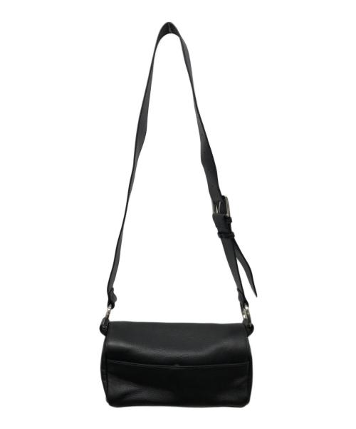 BEARDSLEY（ビアズリー）BEARDSLEY (ビアズリー) レザーボディバッグ ブラックの古着・服飾アイテム