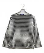 JUNYA WATANABE MANジュンヤワタナベマン）の古着「バスクシャツ」｜ホワイト