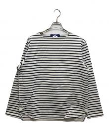 JUNYA WATANABE MAN（ジュンヤワタナベマン）の古着「バスクシャツ」｜ホワイト