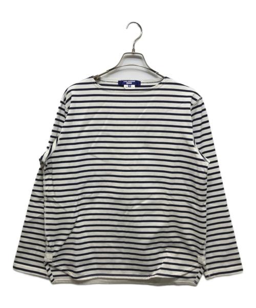 JUNYA WATANABE MAN（ジュンヤワタナベマン）JUNYA WATANABE MAN (ジュンヤワタナベマン) バスクシャツ ホワイト サイズ:Mの古着・服飾アイテム