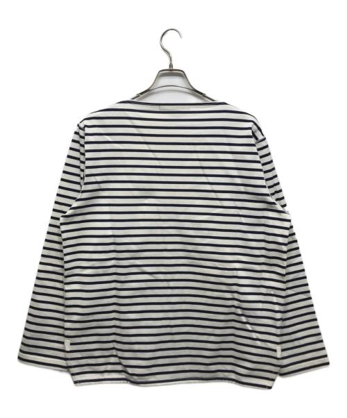 JUNYA WATANABE MAN（ジュンヤワタナベマン）JUNYA WATANABE MAN (ジュンヤワタナベマン) バスクシャツ ホワイト サイズ:Mの古着・服飾アイテム