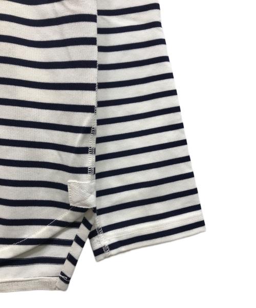 JUNYA WATANABE MAN（ジュンヤワタナベマン）JUNYA WATANABE MAN (ジュンヤワタナベマン) バスクシャツ ホワイト サイズ:Mの古着・服飾アイテム