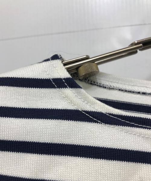 JUNYA WATANABE MAN（ジュンヤワタナベマン）JUNYA WATANABE MAN (ジュンヤワタナベマン) バスクシャツ ホワイト サイズ:Mの古着・服飾アイテム