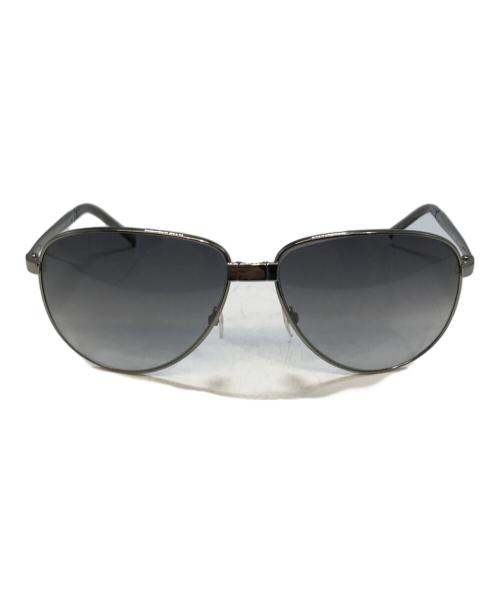 GUCCI（グッチ）GUCCI (グッチ) サングラス シルバー×グレー サイズ:SIZE 58□14の古着・服飾アイテム