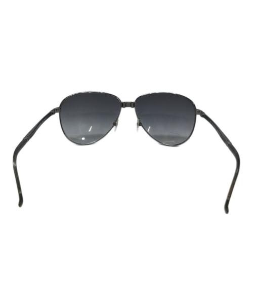 GUCCI（グッチ）GUCCI (グッチ) サングラス シルバー×グレー サイズ:SIZE 58□14の古着・服飾アイテム