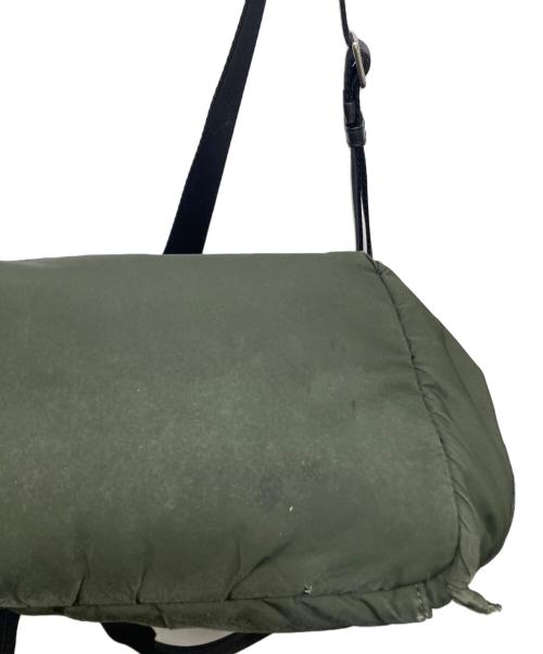 MULBERRY（マルベリー）MULBERRY (マルベリー) ナイロン×レザー2WAYトートバッグ オリーブの古着・服飾アイテム