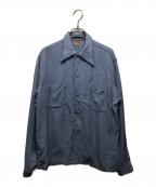 ARROWアロー）の古着「ヴィンテージシャツ」｜ブルー