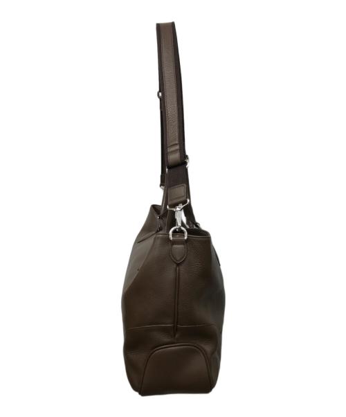 PELLE MORBIDA（ペッレモルビダ）PELLE MORBIDA (ペッレモルビダ) 2WAYトートケース ブラウンの古着・服飾アイテム