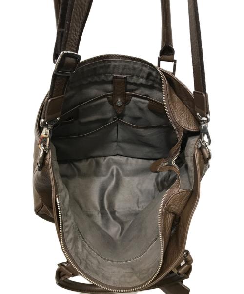 PELLE MORBIDA（ペッレモルビダ）PELLE MORBIDA (ペッレモルビダ) 2WAYトートケース ブラウンの古着・服飾アイテム