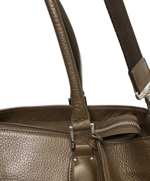 PELLE MORBIDA（ペッレモルビダ）PELLE MORBIDA (ペッレモルビダ) 2WAYトートケース ブラウンの古着・服飾アイテム