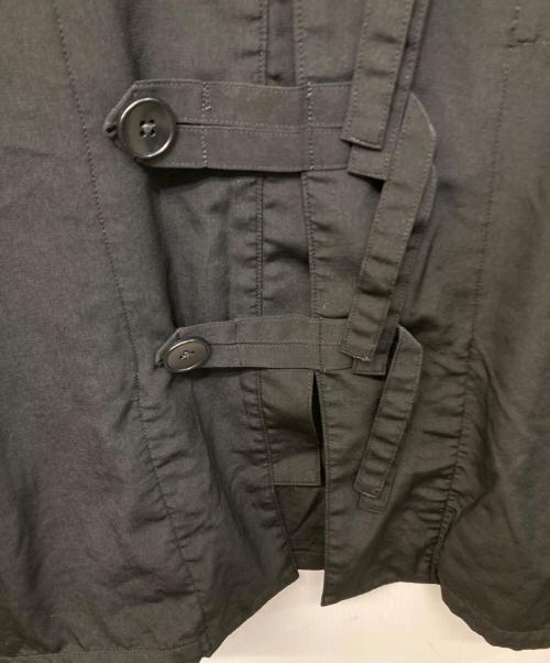 GROUND Y（グラウンドワイ）GROUND Y (グラウンドワイ) チャイナ風シャツ ブラック サイズ:3の古着・服飾アイテム