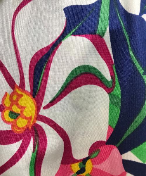 DOLCE & GABBANA（ドルチェ＆ガッバーナ）DOLCE & GABBANA (ドルチェ＆ガッバーナ) 花柄トリコロールジップアップジャケット グリーン サイズ:48の古着・服飾アイテム