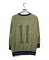COGNOMEN (コグノーメン) REVERSIBLE FOOTBALL KNIT グリーン サイズ:記載なし：10000円