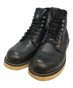 RED WINGレッドウィング）の古着「6-inch Classic Round ワークブーツ」｜ブラック