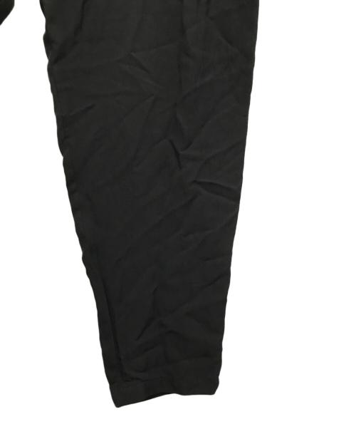 YOHJI YAMAMOTO（ヨウジヤマモト）YOHJI YAMAMOTO (ヨウジヤマモト) イージーテーパードパンツ ブラック サイズ:1の古着・服飾アイテム